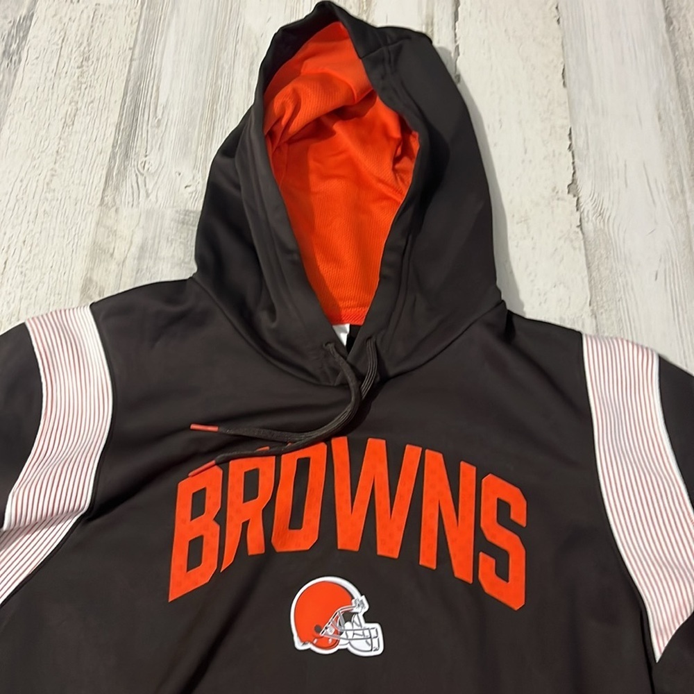 Nike Cleveland Browns Therma-Fit Hoodie Size Large - Picture 2 of 13